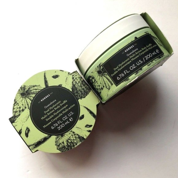 2x KORRES Guanabana Dual Hyaluronic Multi-Action Body Soufflé 6.76oz - Picture 2 of 5
